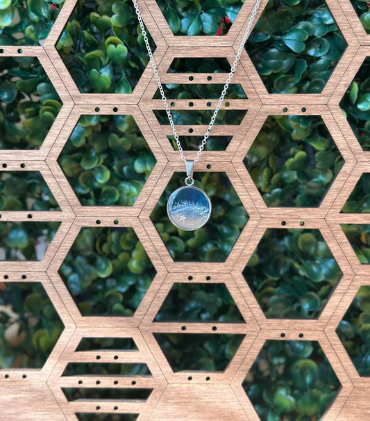 Beach Scene Necklace