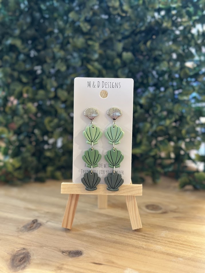 Seashell Trio Green 1