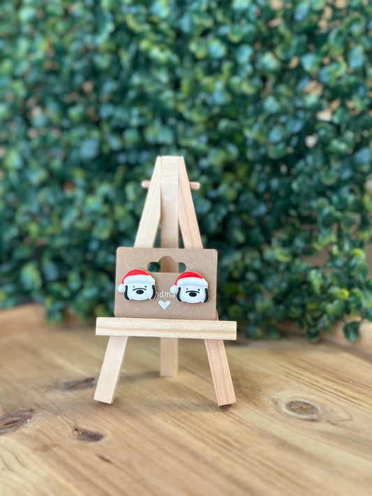 Christmas Dog - Studs