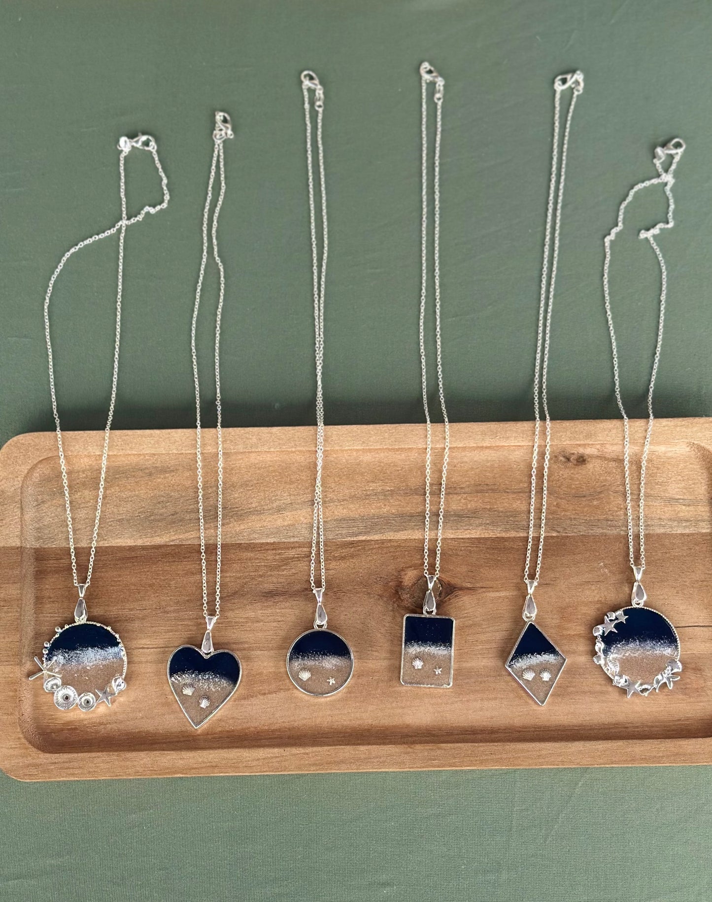 Beach Scene Necklace
