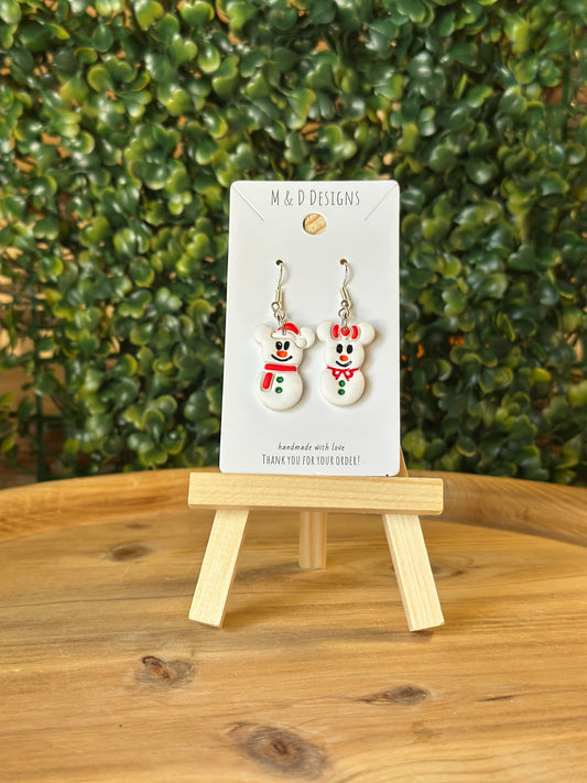 Snowman Mouse (boy & girl)