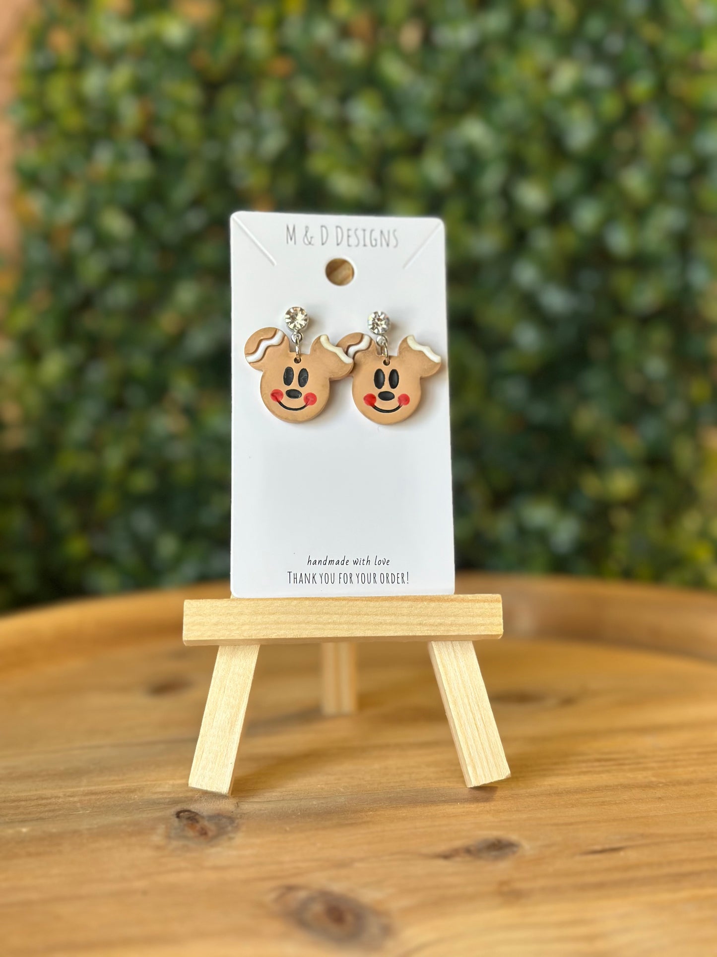 Gingerbread Mouse Head