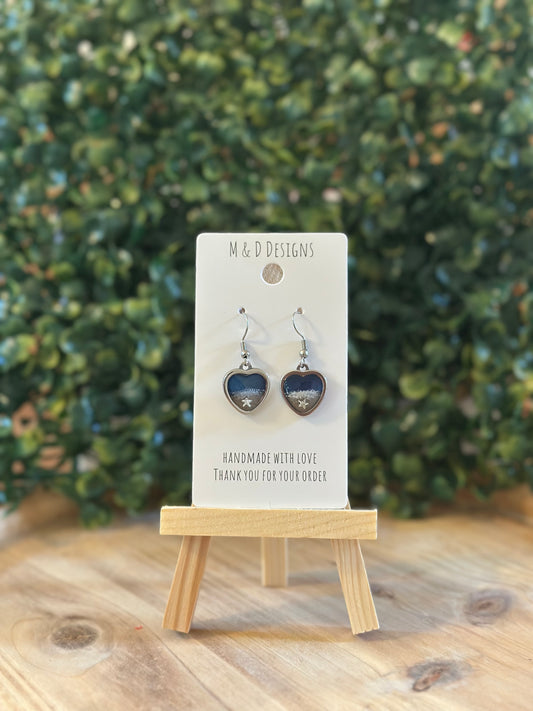 Beach Scene Earrings