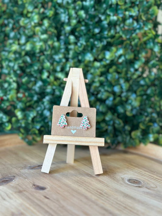 Christmas Tree Cake - Stud