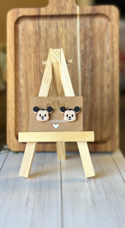Boy Mouse Studs
