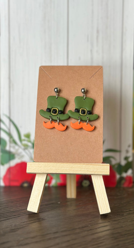 Leprechaun Hat with Mustache