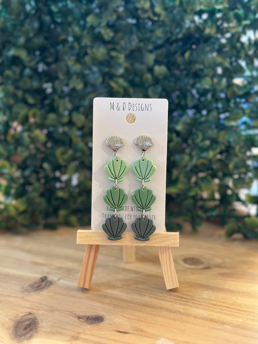 Seashell Trio Green 1